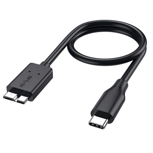 USB C to Micro B Hard Drive External Cable HDD Cable Micro Data Cable for Samsung Hard Disk