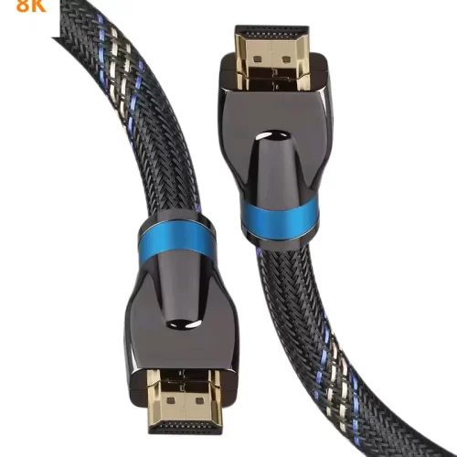 OEM High Quality Ultra HD High Speed 24K Gold Plated 8K@60Hz 48Gbps Male to Male patent 8K 2.1 Cable HDMI Cable