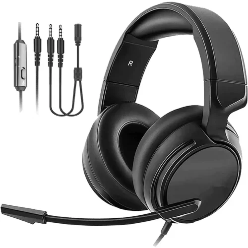 Gaming Headset & Xbox one Headset & PS4 Headset,3.5mm Surround Stereo Gaming Headphones with Mic Soft Memory Earmuffs for PC,Laptop, PS3