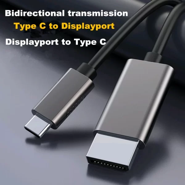 USB C to 8K DisplayPort cable supplier