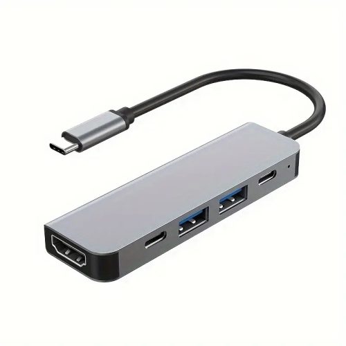 High quality multi function adapter Docking hub 2120 PD100W 7 in 1 hub 4K Dual USB Type C to usb docking station