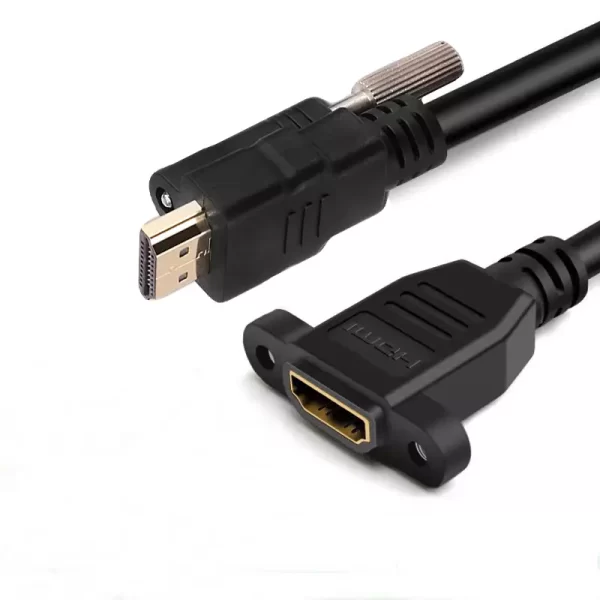 Custom HDMI male to female extension cable