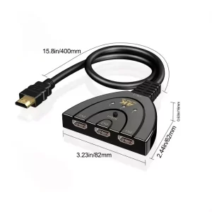 custom 3 port HDMI switch