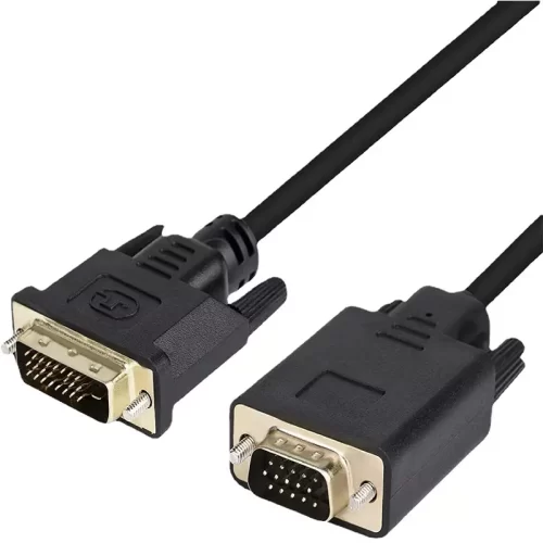 Full 1080P DVI 24+1 to VGA Digital Video Cable DVI Male to VGA Male Adapter Converter dvi to vga Cable