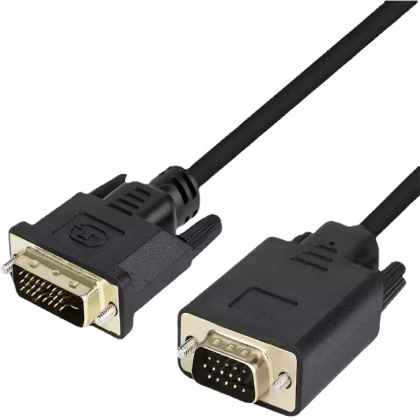 Custom DVI to VGA cable