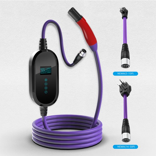 Custom Portable Level 2 EV Charger For Tesla,