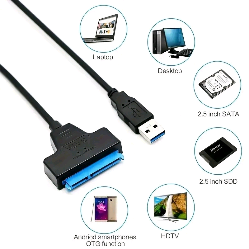 USB to Sata converter application