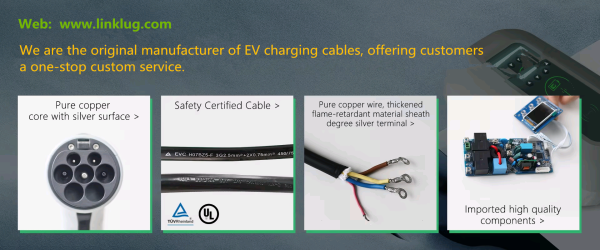 Custom EU Extender EV Charging Cable